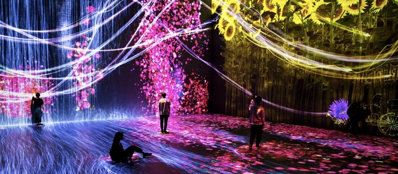 teamlab-villette exposition d'art numérique