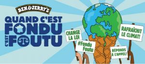 La campagne Ben&Jerry's en faveur du climat : quand c'est fondu, c'est foutu
