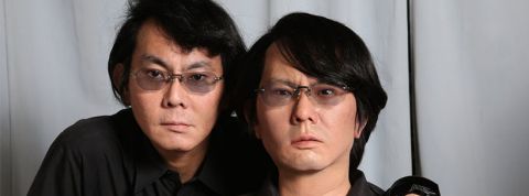 hiroshi bonheur ia robot Hiroshi Ishiguro avec son robot