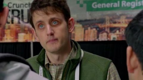 Jared, dans la série Silicon Valley, après plusieurs nuits sans dormir