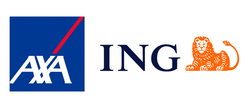 logos logos axa et ing
