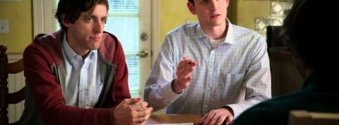 siliconvalley Richard et Jared, dans la série Silicon Valley, en train de faire passer un entretien d'embauche