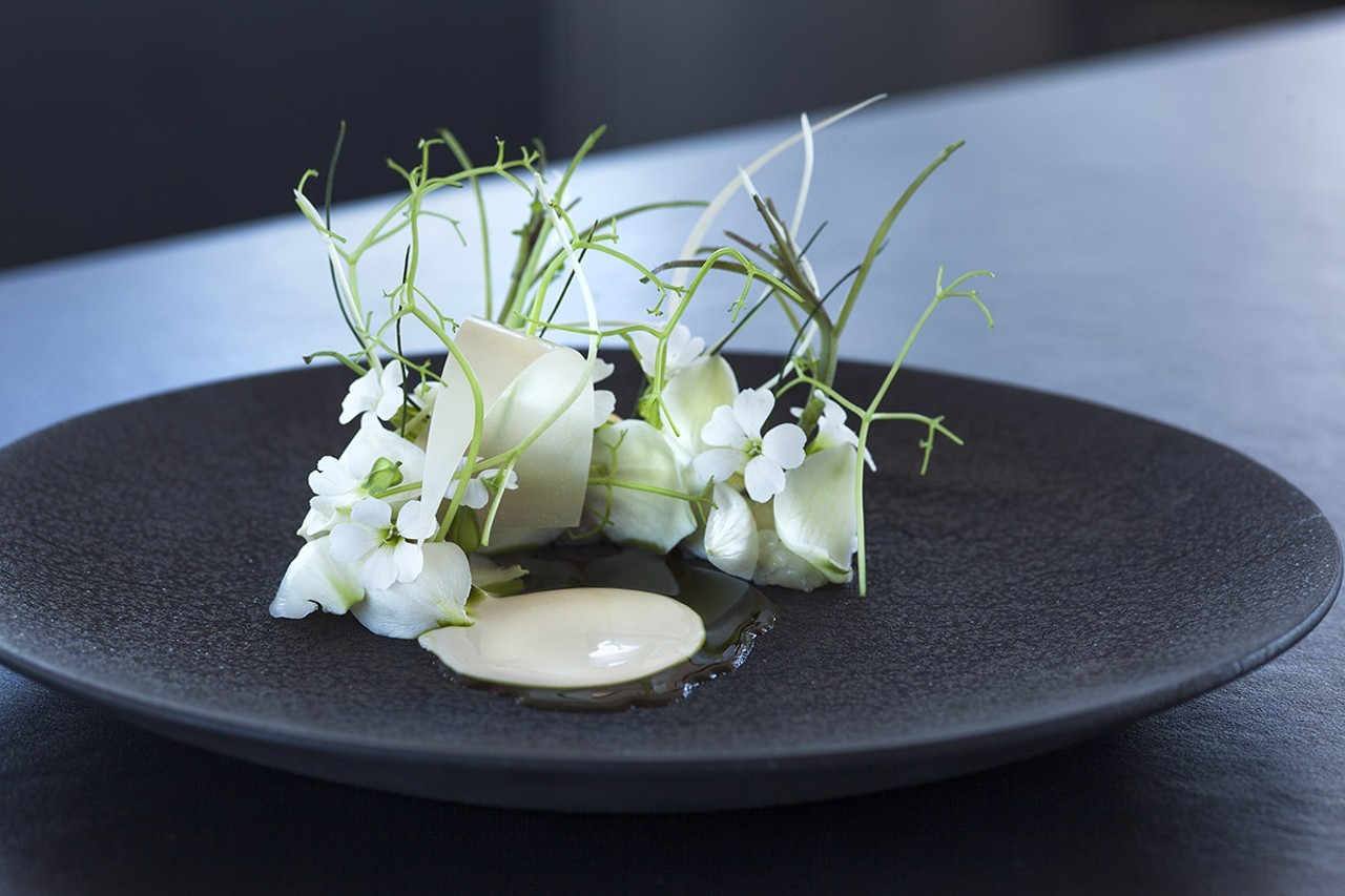 Un plat du restaurant Vespertine