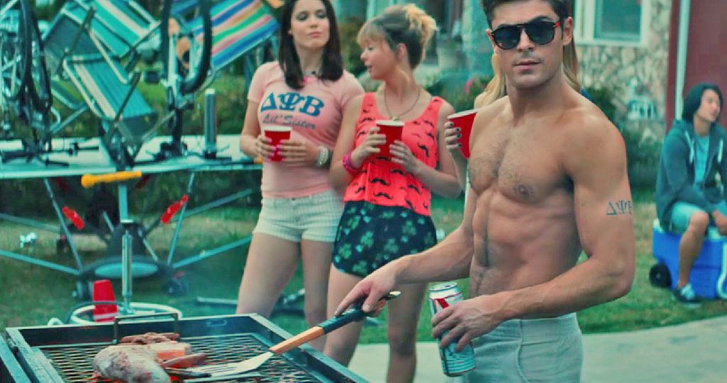 Greenpeace milite contre les barbecues Zac Efron dans le film Nos pires voisins en train de faire un barbecue
