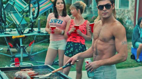 Greenpeace milite contre les barbecues Zac Efron dans le film Nos pires voisins en train de faire un barbecue