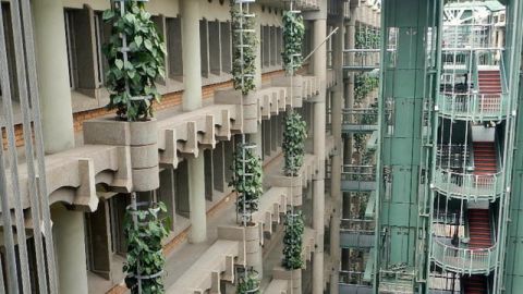 L'Eastgate center, au Zimbabwe