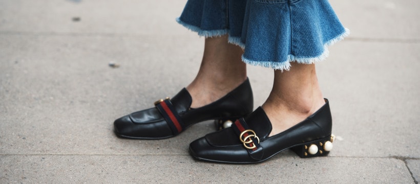 Le Top 10 des marques de luxe préférées sur Twitter escarpins Gucci
