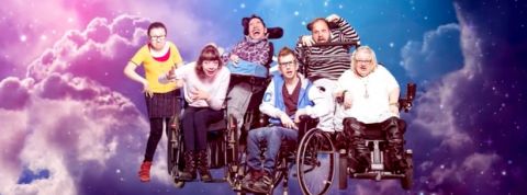 handicapes-pub pub avec des personnes handicapées