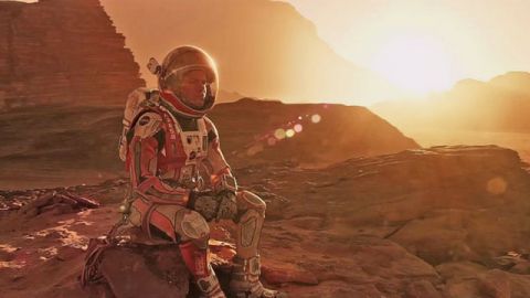 le-martien matt damon dans le Martien