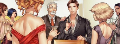 Les Otomes games, ces jeux sur mobile à l'eau de rose qui font fantasmer les jeunes femmes image de manga homme et femme