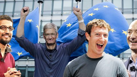 Les patrons des GAFAS Europe