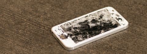 smartphone cassé