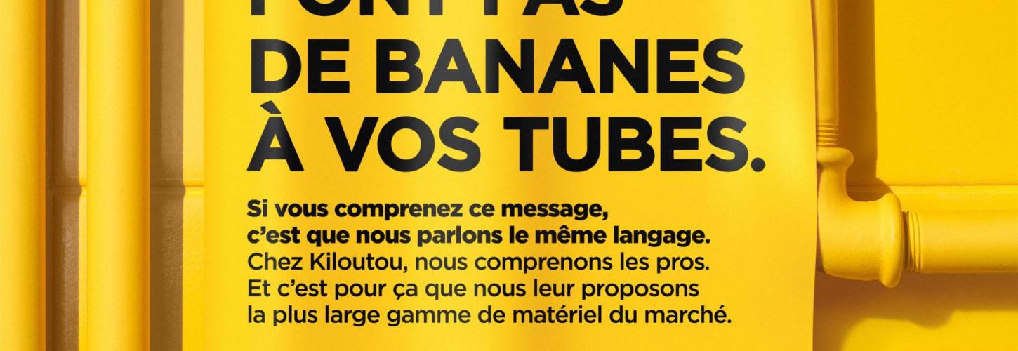 Kiloutou et Rosapark lancent une campagne que personne ne comprend Affiche pub kiloutou