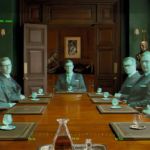 Un extrait du film Kingsman, où les agents secrets se retrouvent pour une réunion en hologrammes