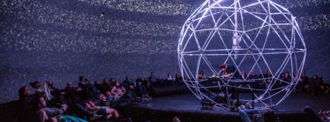 Scopitone - Sébastien Roy sphère art numérique