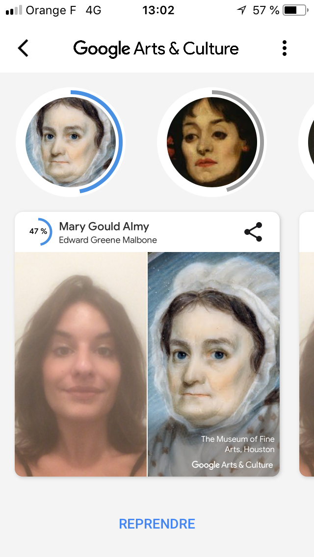 Google Art Selfie