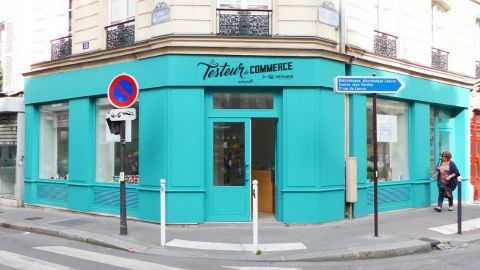 Le Testeur de commerce, rue du Château d'eau à Paris