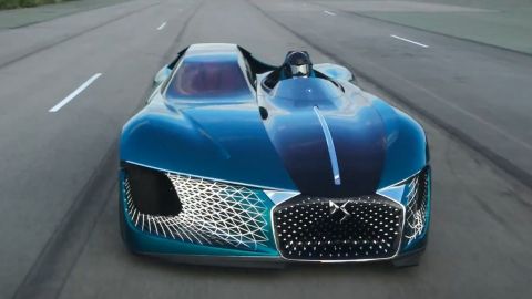 La DS Performance, une voiture à moitié ouverte et à fermée