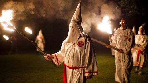 Des membres du Ku Klux Klan