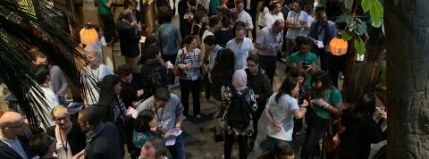 SoireeDeLancement Soirée de lancement du Cooperathon vue de haut