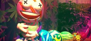 Cannapillar, au musée du Cannabis à Las Vegas