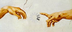 La création d'Adam gif