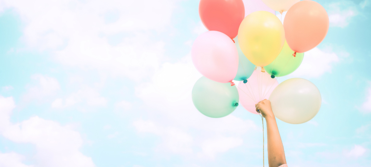 instagram vocabulaire Bouquet de ballons