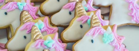 Plutôt que des insultes des licornes Licorne gâteau