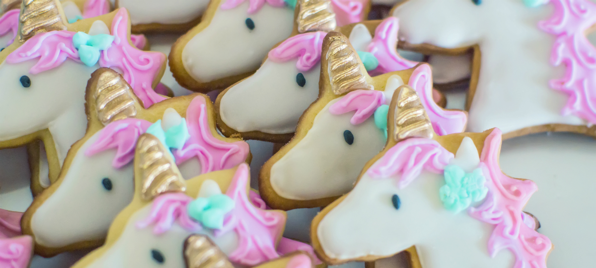 Plutôt que des insultes des licornes Licorne gâteau