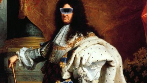 louis xiv hololens Louis XIV en Hololens