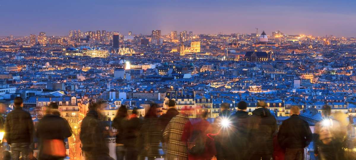 que faire d'insolite pour la Nuit Blanche ? Paris vue depuis Montmartre