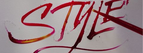 seb lester calligraphe de l'espace calligraphe style