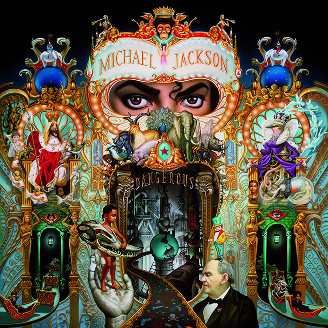 pochette album dangerous Michael Jackson