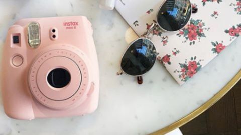 insta mini lunettes de soleil carnet à fleurs