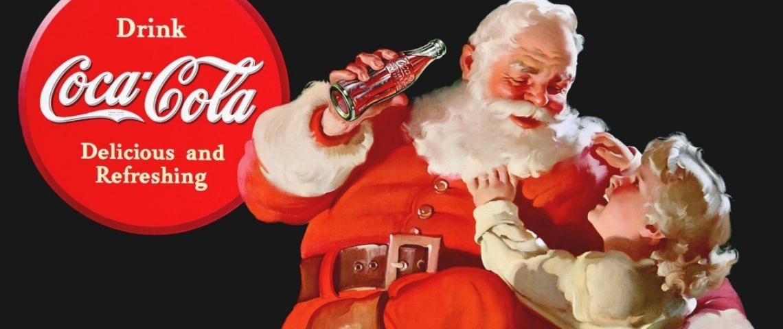 fausses histoires marques Publicité vintage Coca-Cola