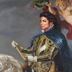 Michael Jackson sur un cheval