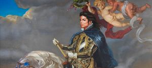 Michael Jackson sur un cheval