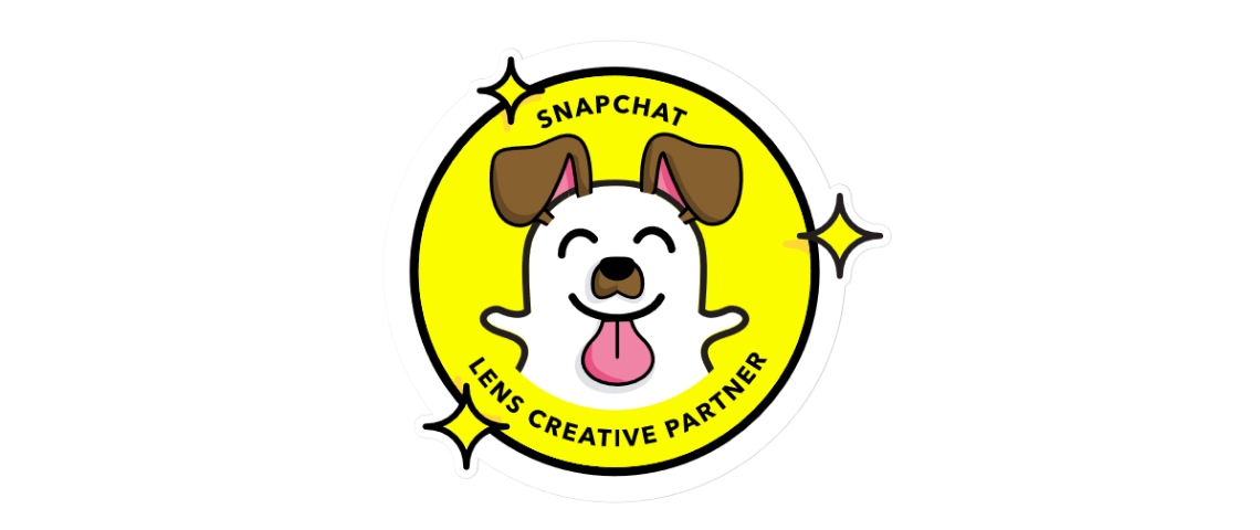 Snapchat lance le programme Lens Creative Partners Logo Lens Creative Partners