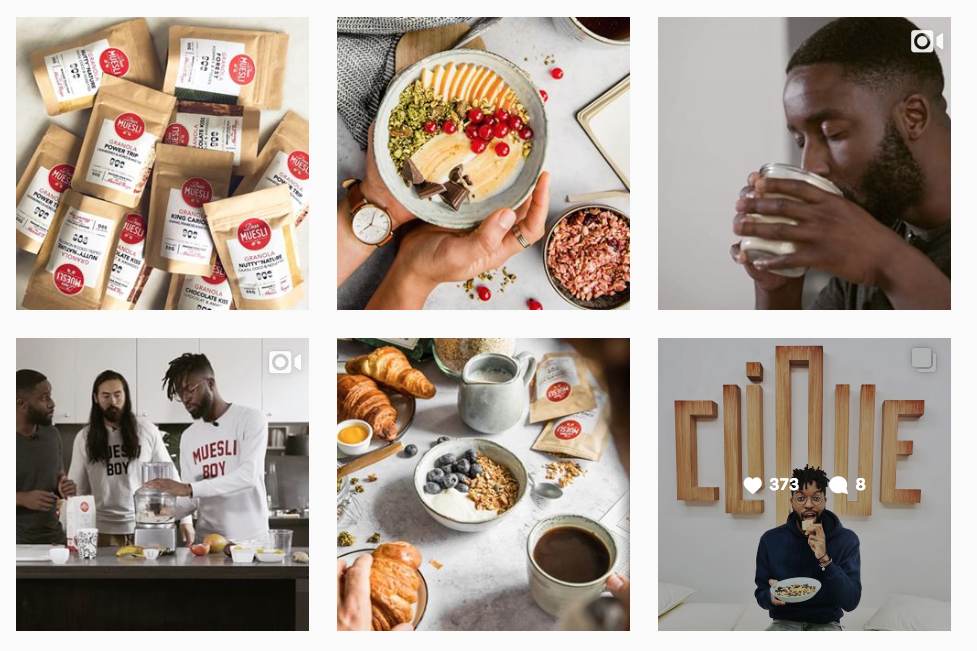 Dear Muesli compte Instagram