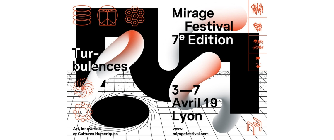 Mirage Festival 2019 à Lyon Affiche du Mirage Festival