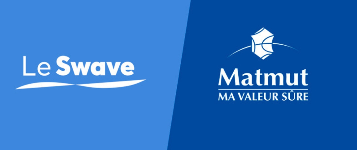 La matmut partenaire du Swave Logo Swave et Matmut