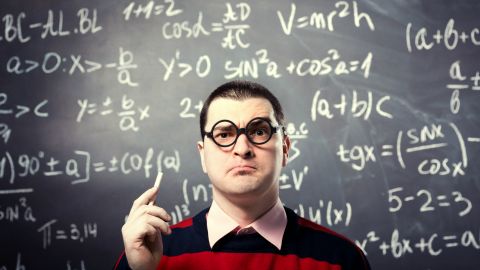 Geek qui écrit un algorythme