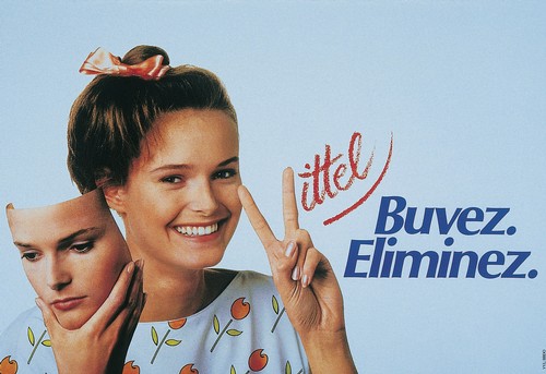 vieille pub vittel années 70