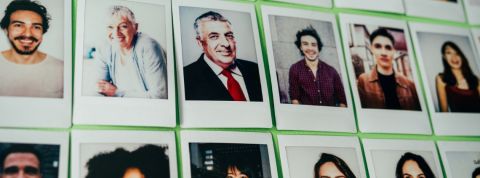 trombinoscope sur fond vert