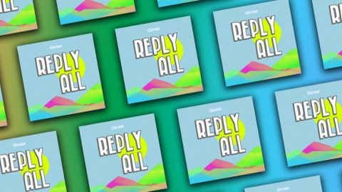 le logo d'un podcast