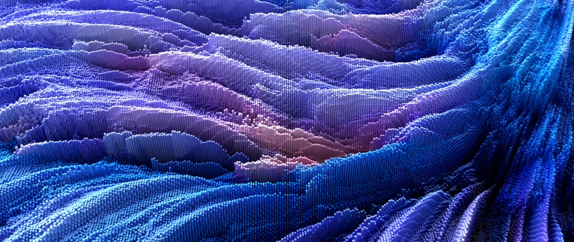 datartivisme activistes qui font art avec data data visualisation en vagues de pixels