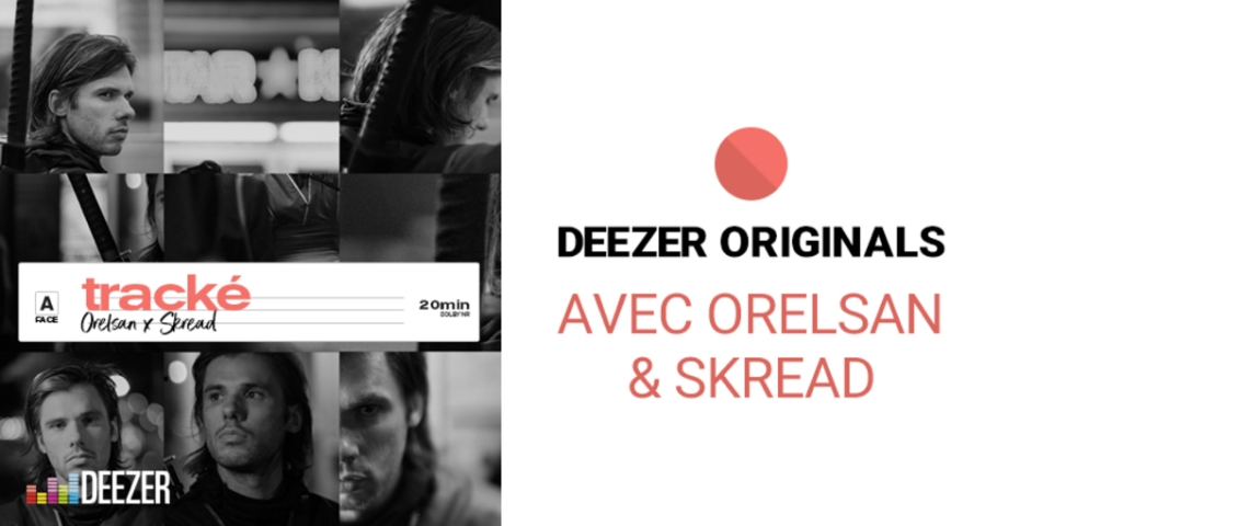 Deezer présente son nouveau podcast Visuel du podcast Tracké