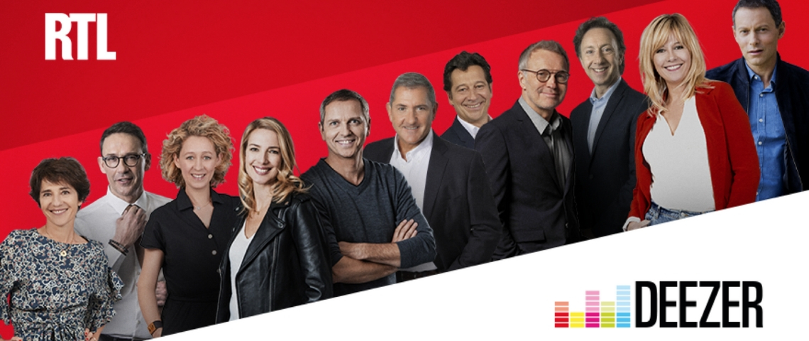 Deezer annonce un partenariat avec trois radios françaises Affiche Deezer