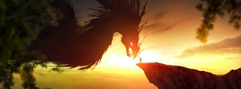 Pour dompter les reseaux sociaux, il faut remettre de l'humain un homme sur un rocher tend la main vers un dragon géant