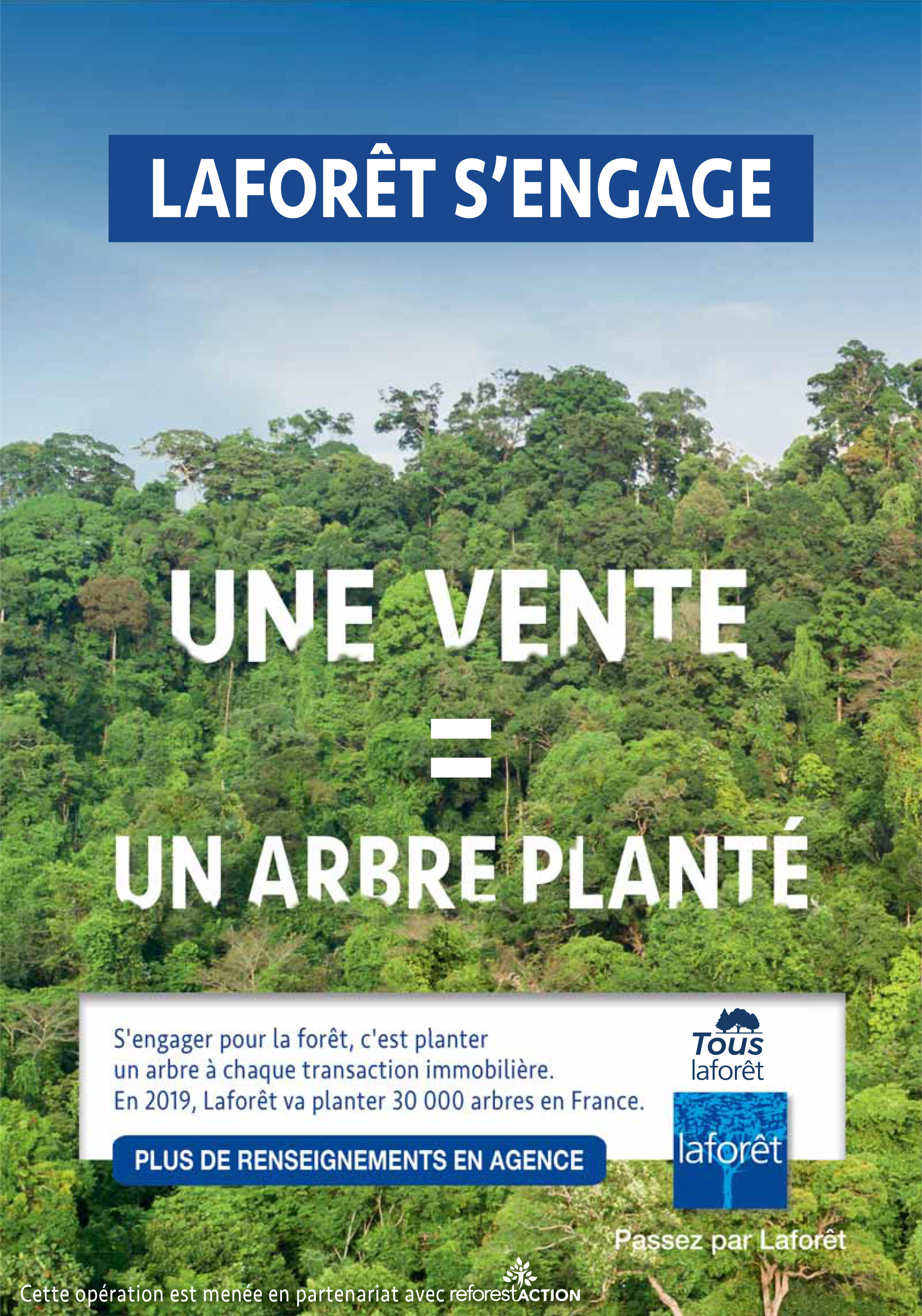 Affiche Laforêt